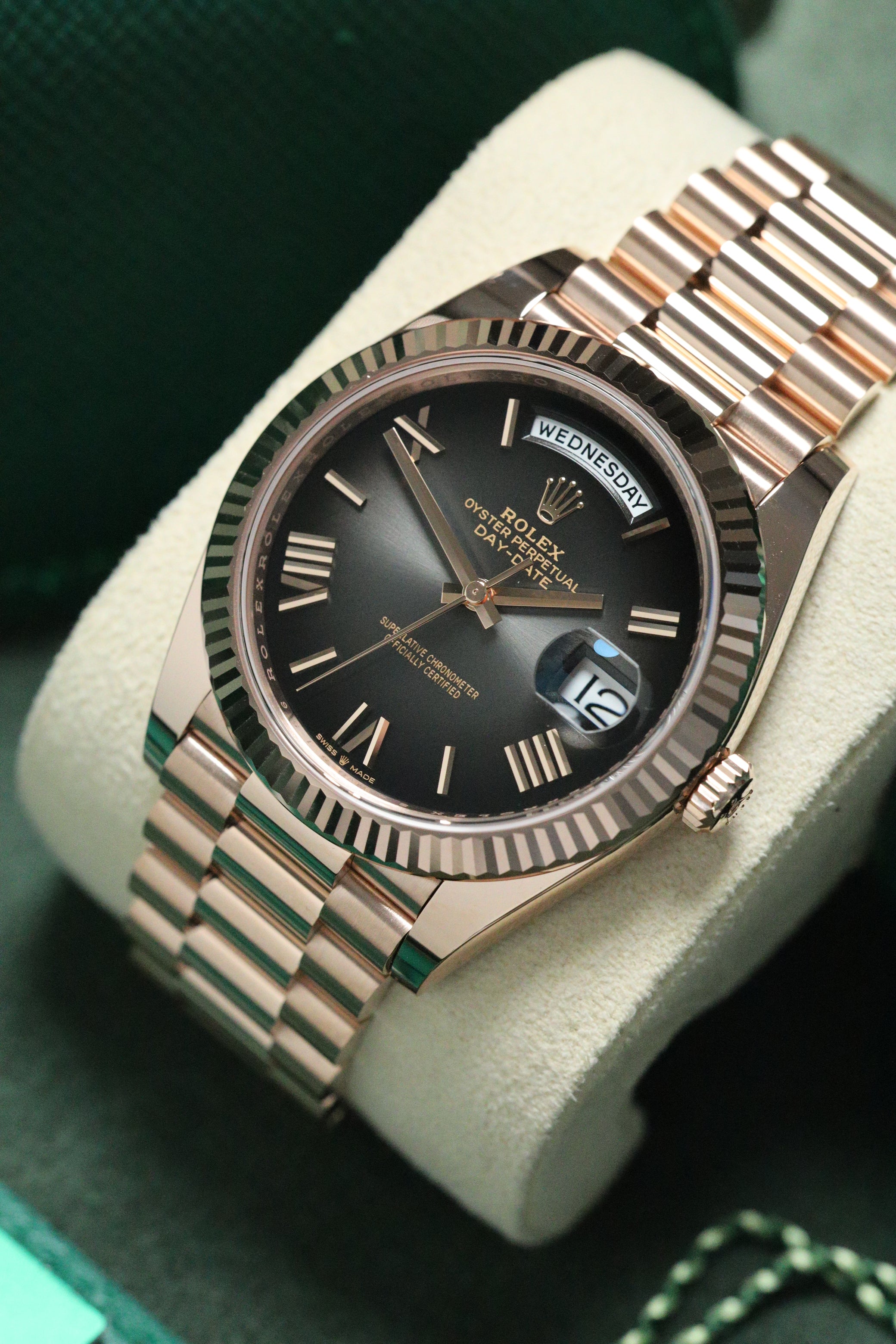 Rolex Day-Date RG ombre dial - 228235 (2025)