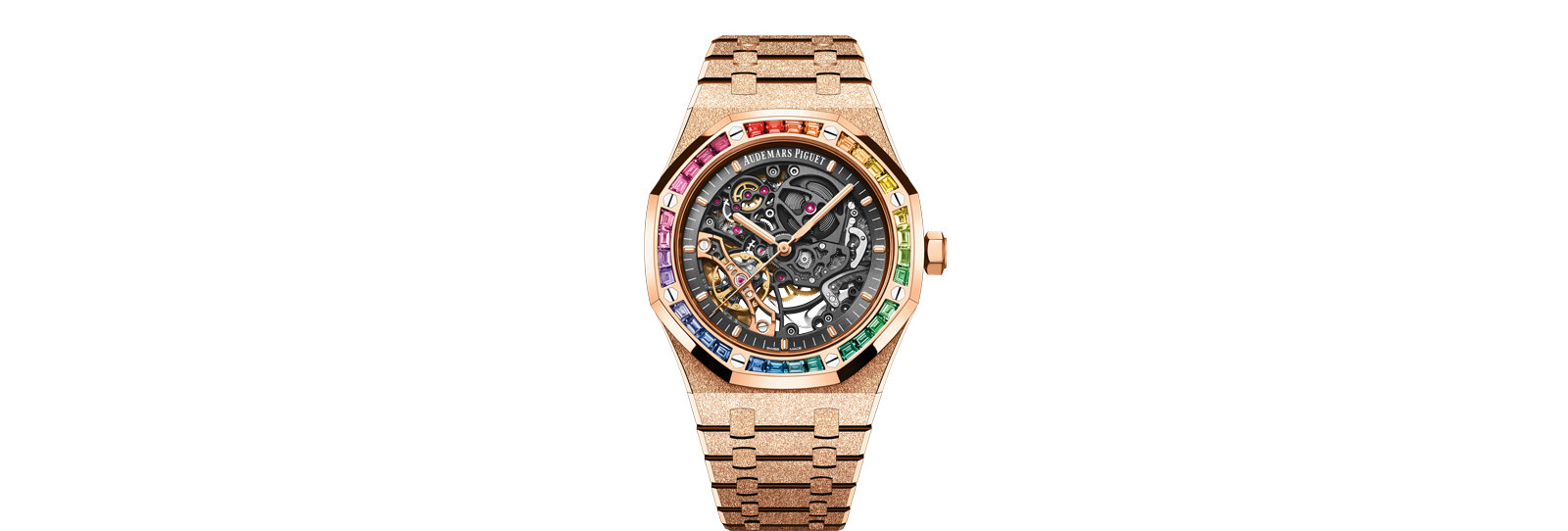 Frosted Gold Double Balance Wheel Openworked, referentie 15412OR.YG.1224OR.01-B