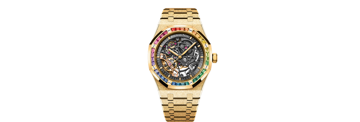 Frosted Gold Double Balance Wheel Openworked, referentie 15412BA.YG.1224BA.01-B