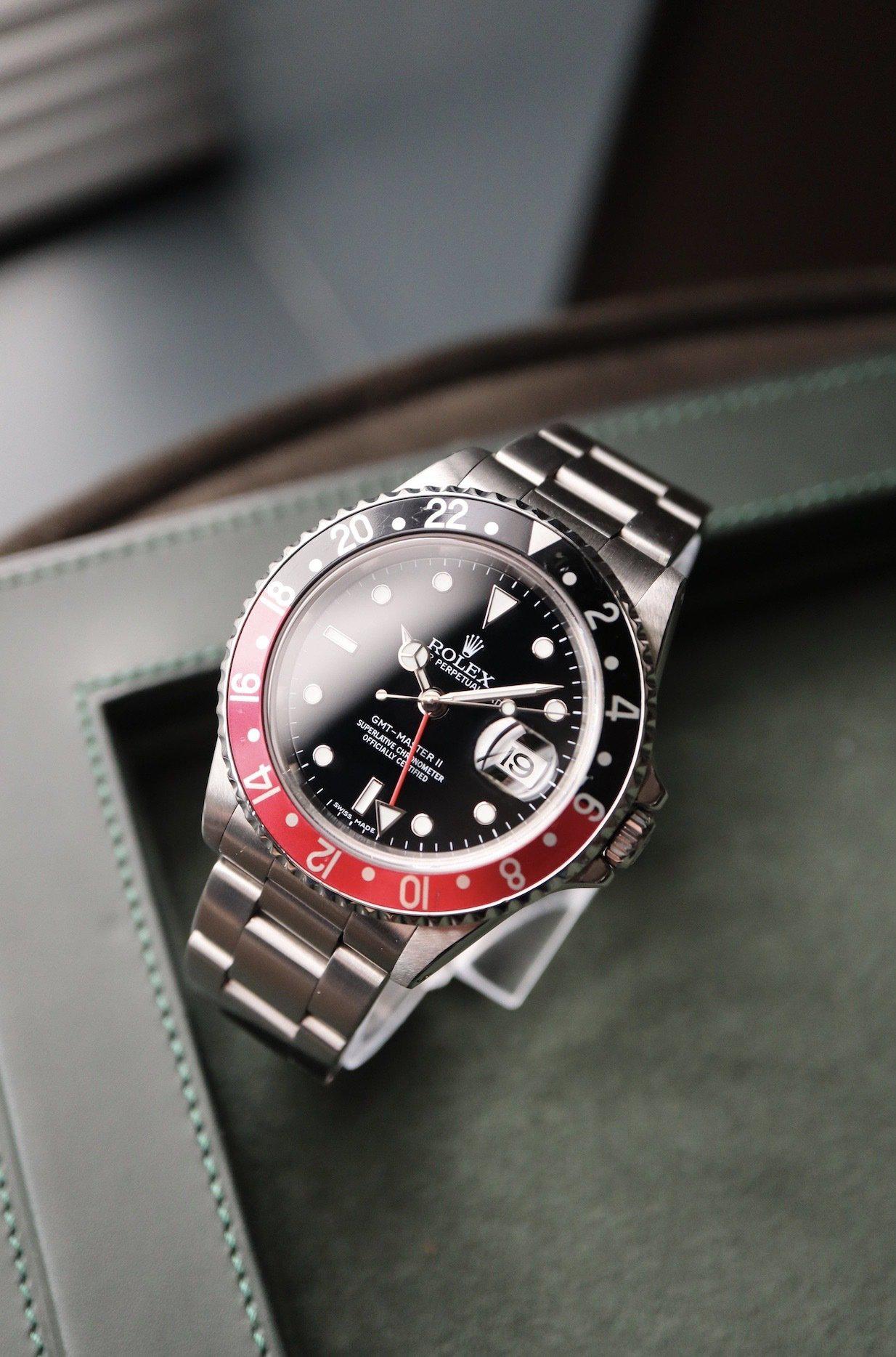 Rolex GMT Master II 16710 "coke" — 1990 (stick dial)