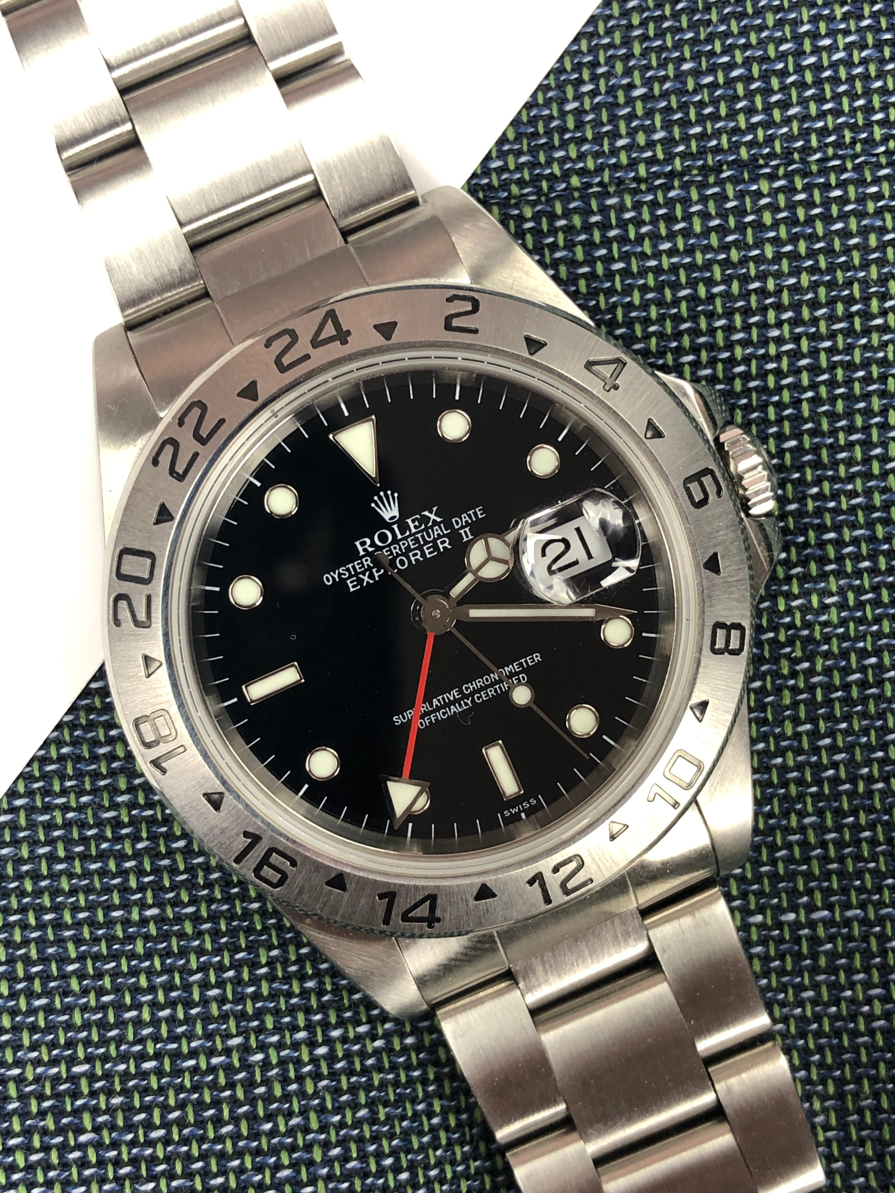 Rolex Explorer II 16570 SWISS-only (1999)