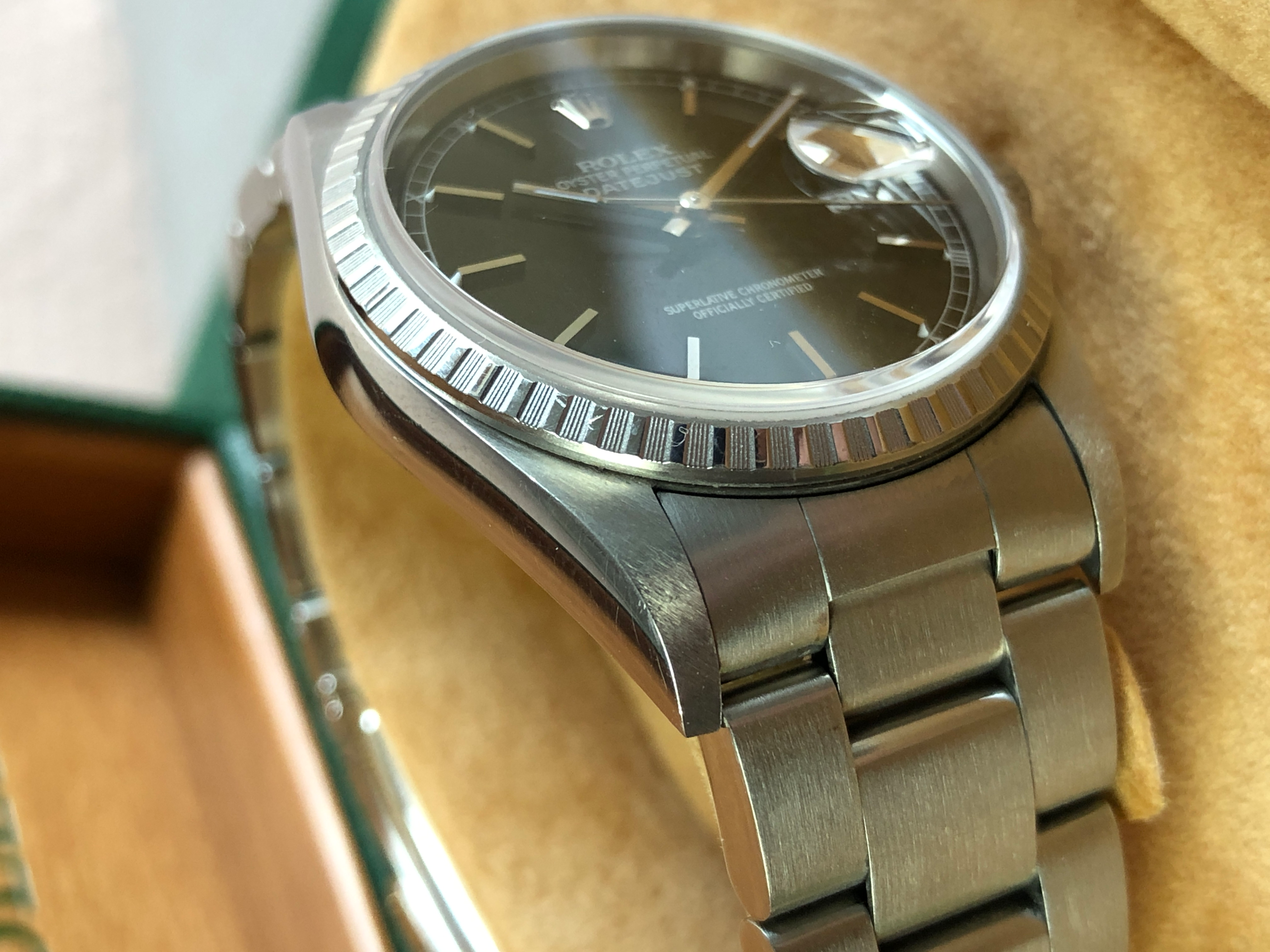 Rolex Datejust 16220 B+P