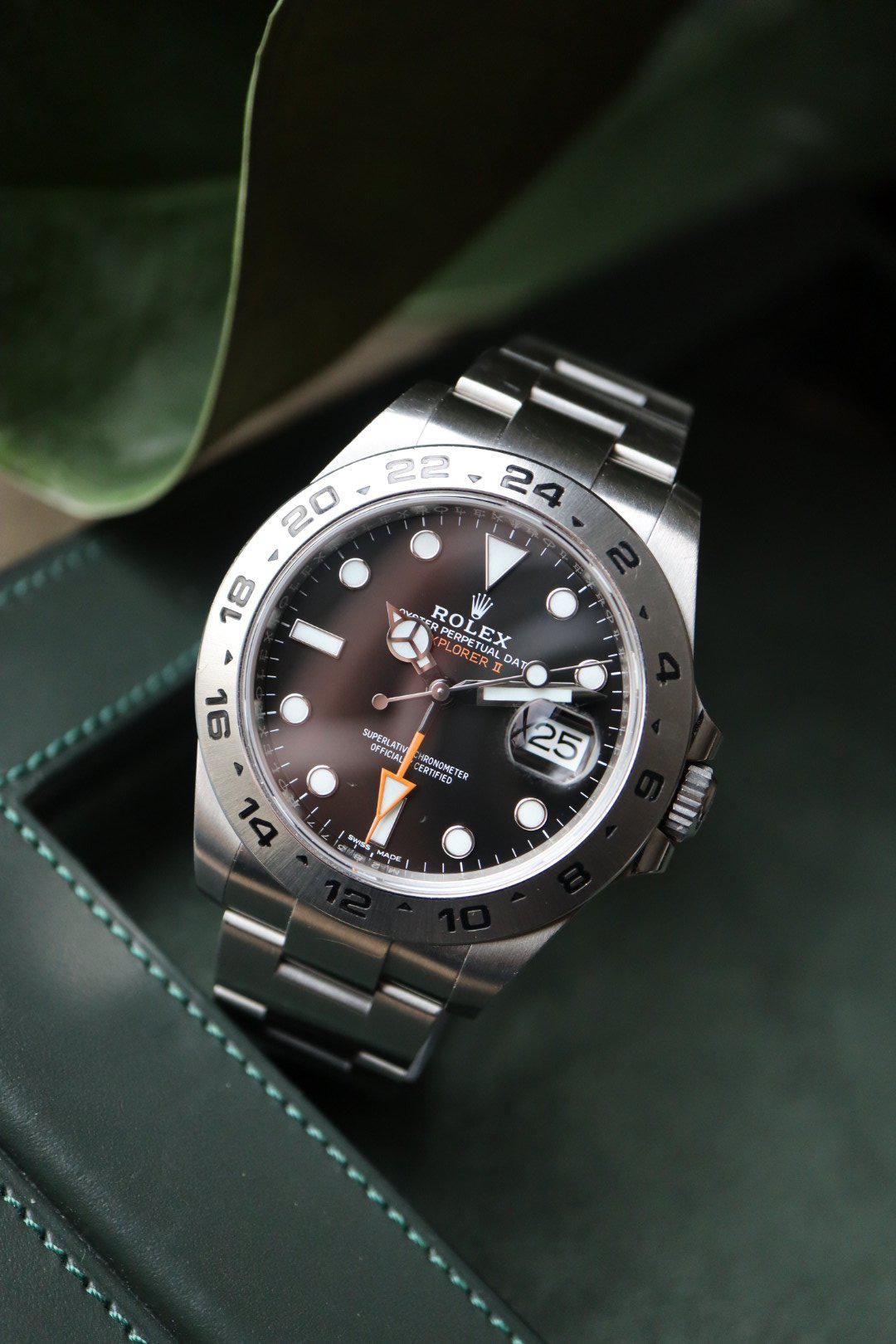 Rolex Explorer II black (216570) | Full set (2019)