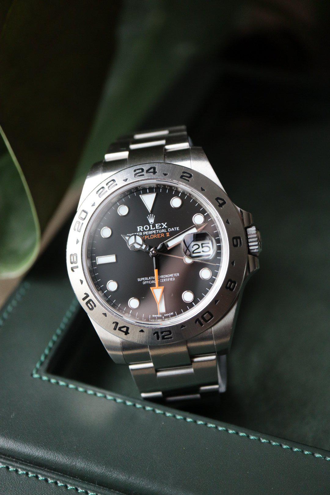Rolex Explorer II black (216570) | Full set (2019)