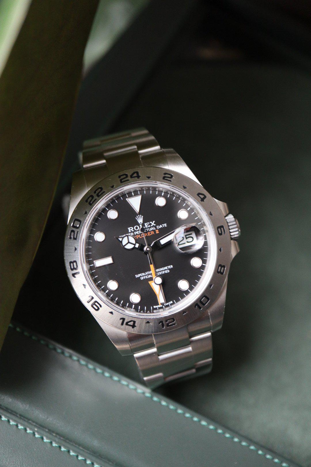 Rolex Explorer II black (216570) | Full set (2019)