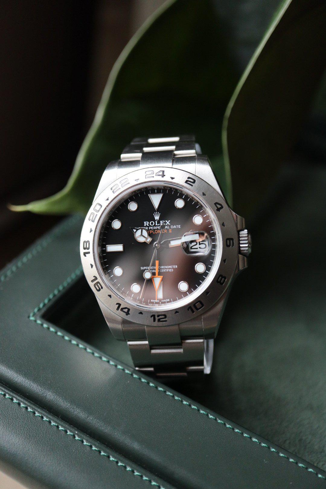 Rolex Explorer II black (216570) | Full set (2019)