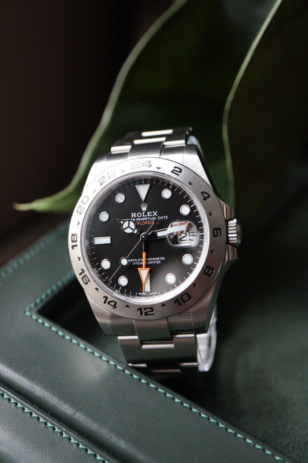 Rolex Explorer II black (216570) | Full set (2019)