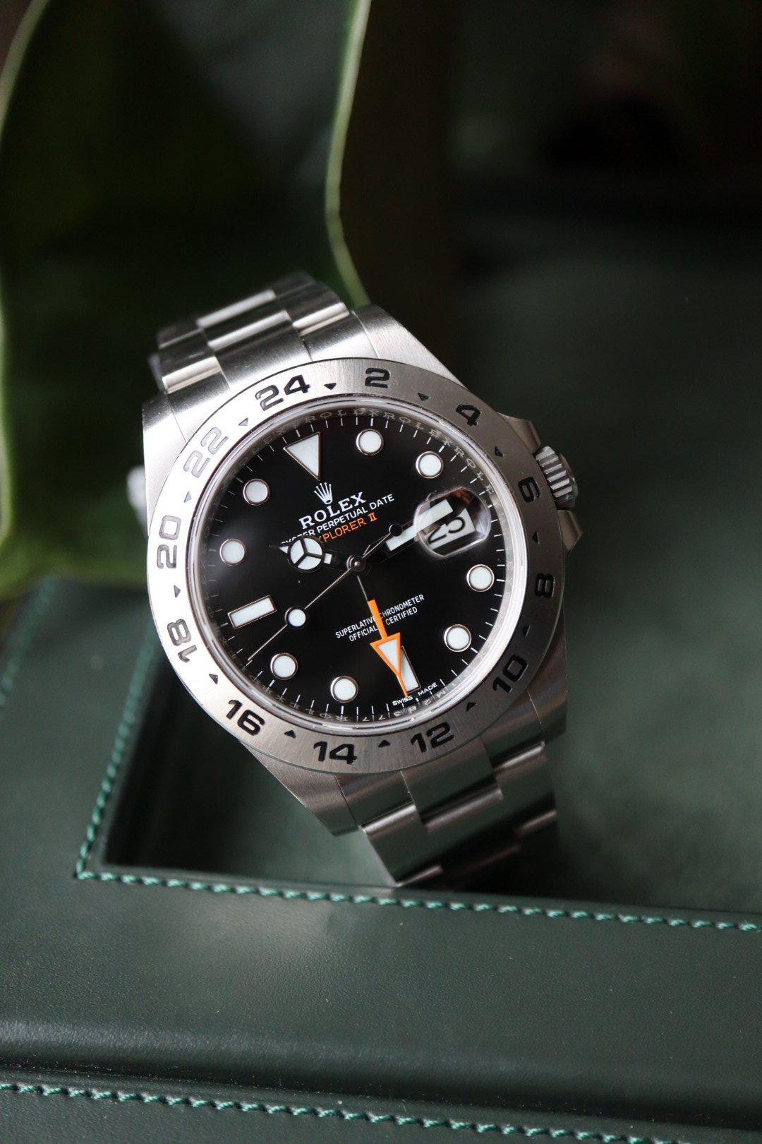 Rolex Explorer II black (216570) | Full set (2019)