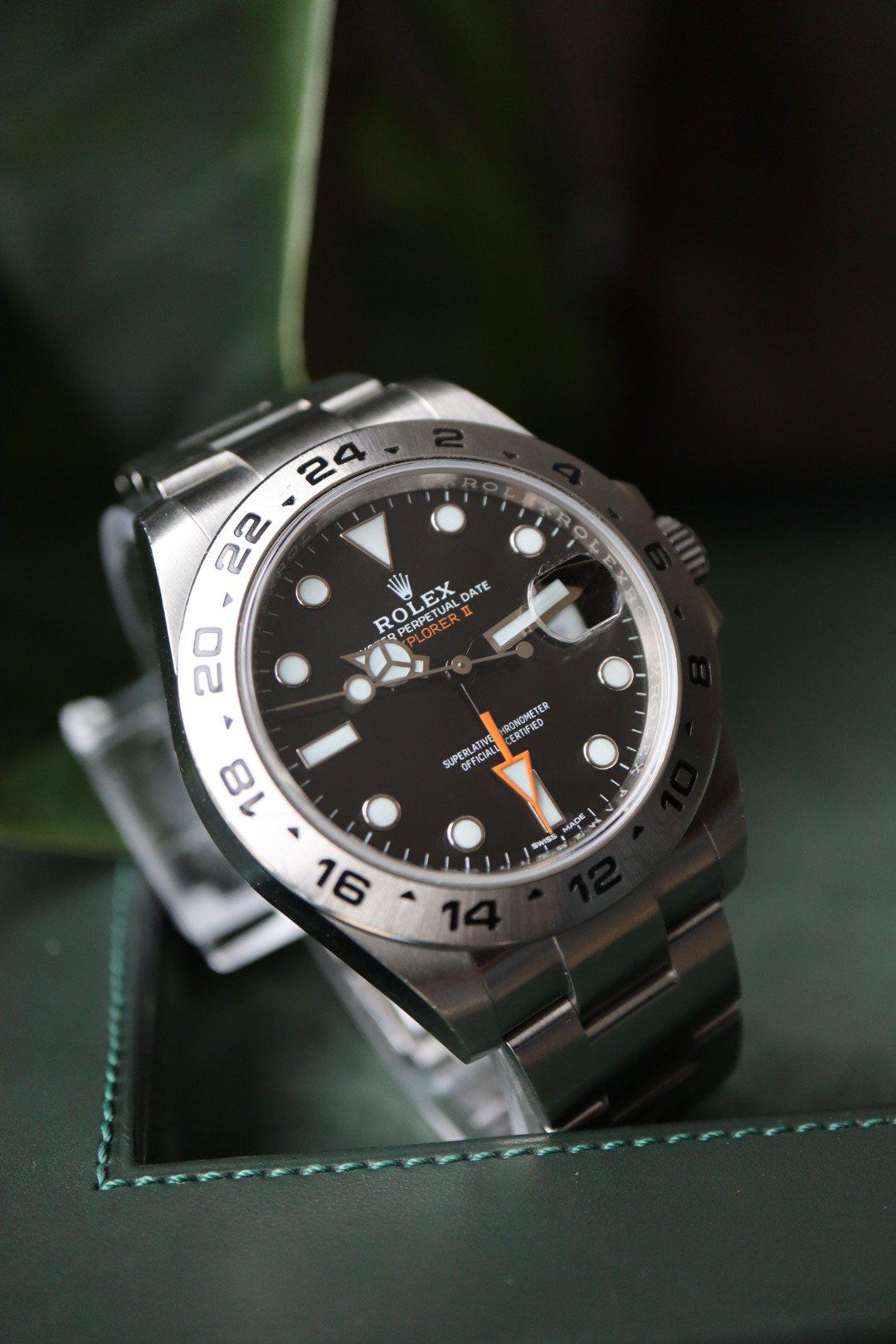 Rolex Explorer II black (216570) | Full set (2019)