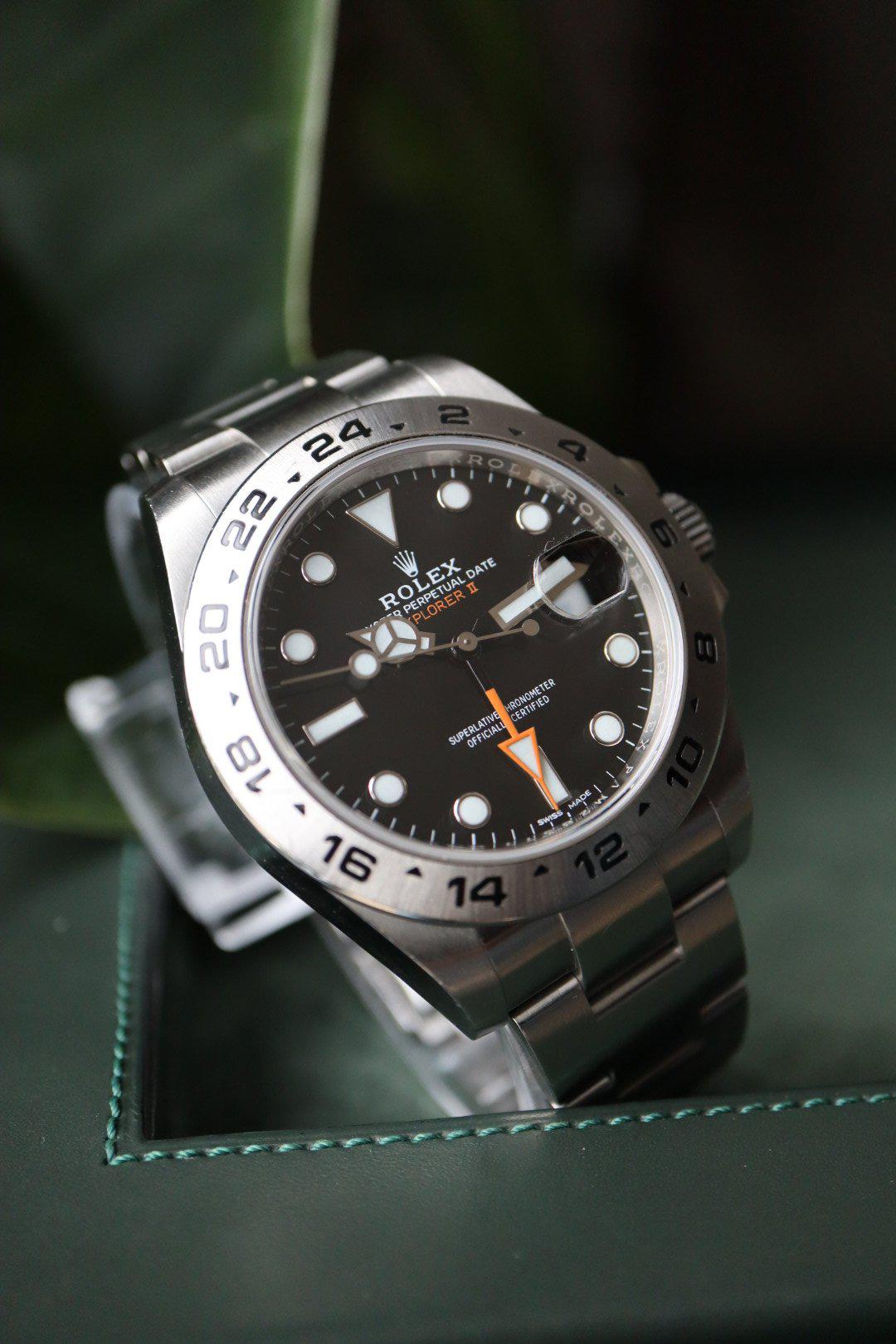 Rolex Explorer II black (216570) | Full set (2019)