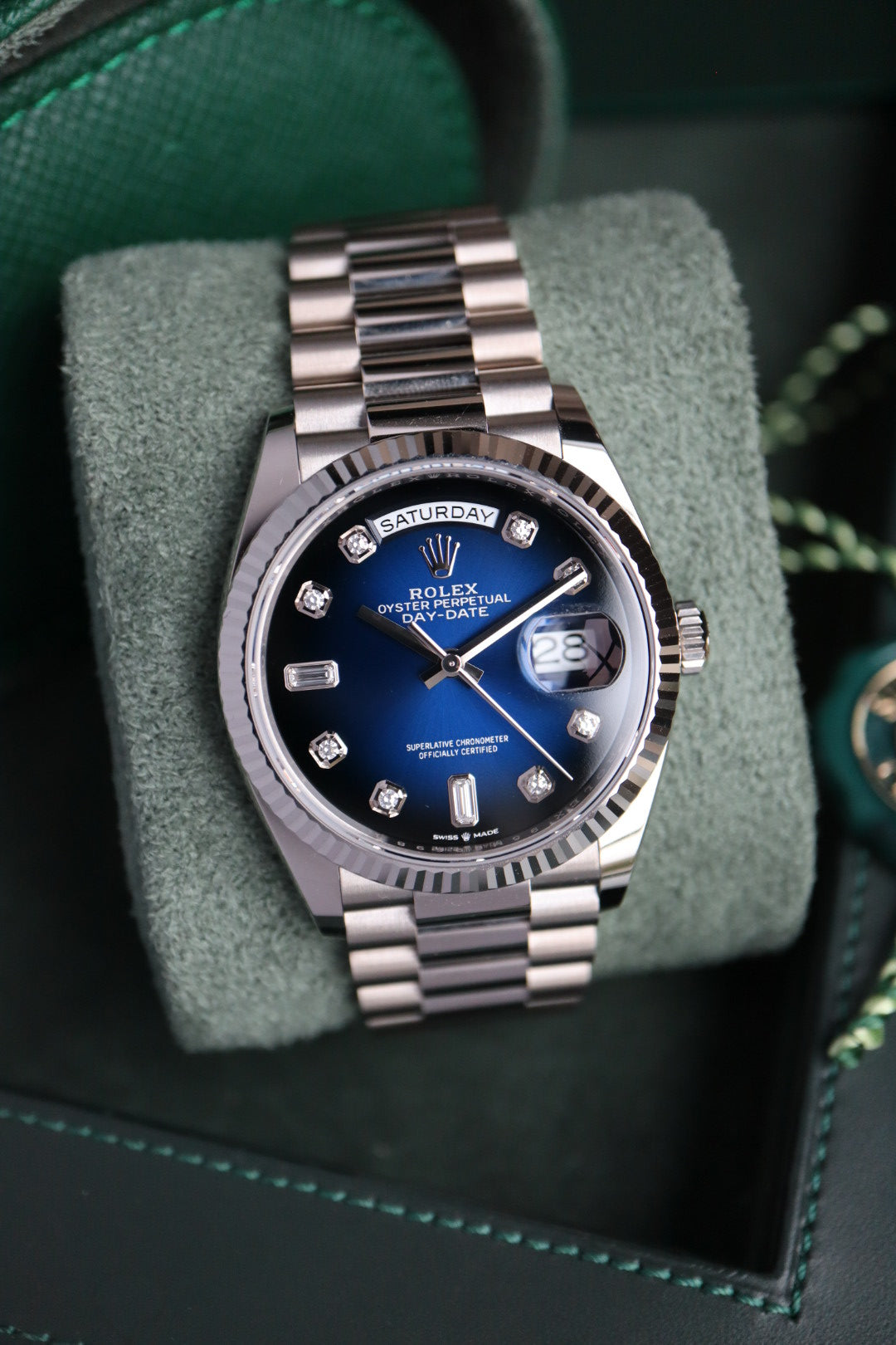 Rolex Day-Date 128239 blue (2022 MINT)