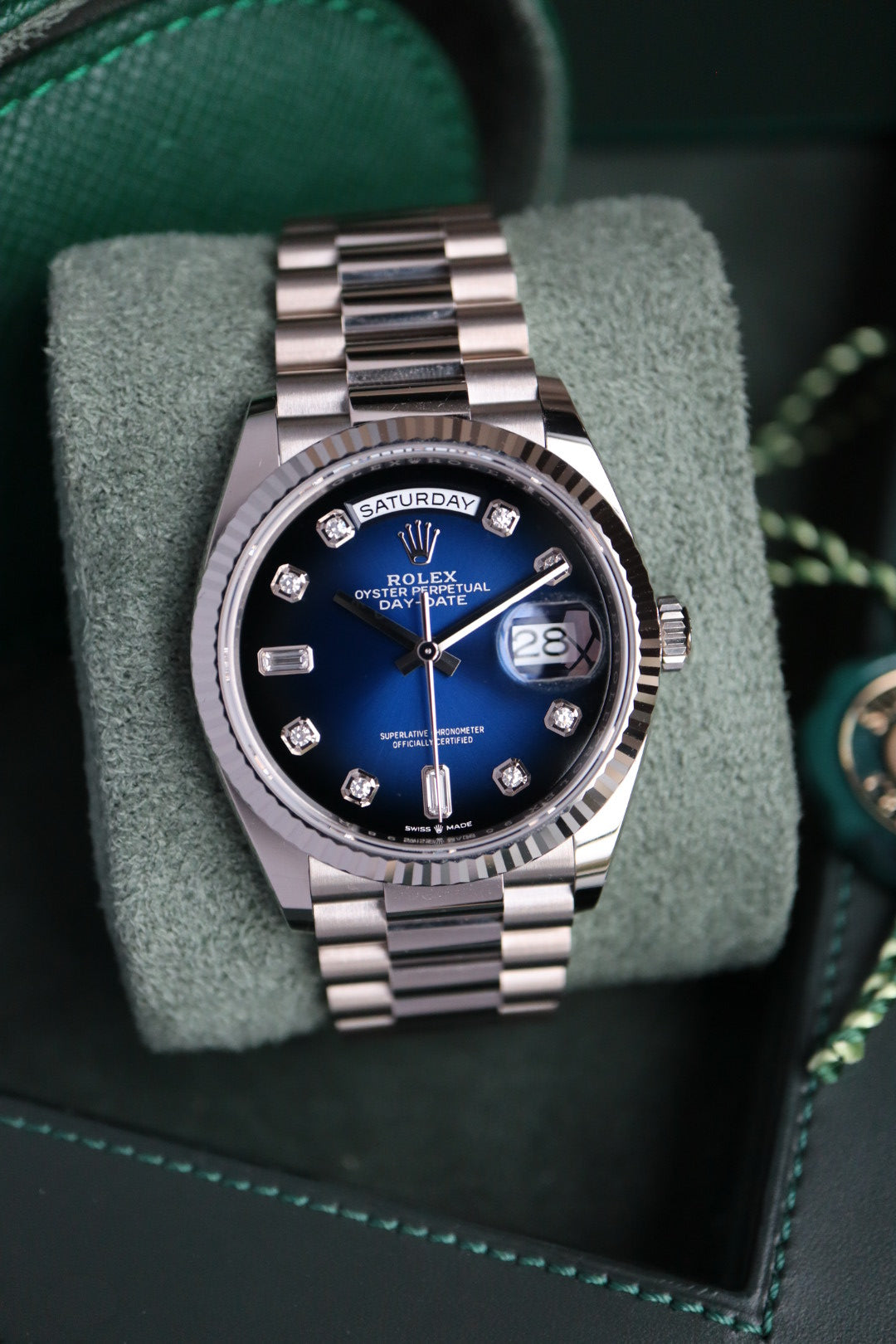 Rolex Day-Date 128239 blue (2022 MINT)