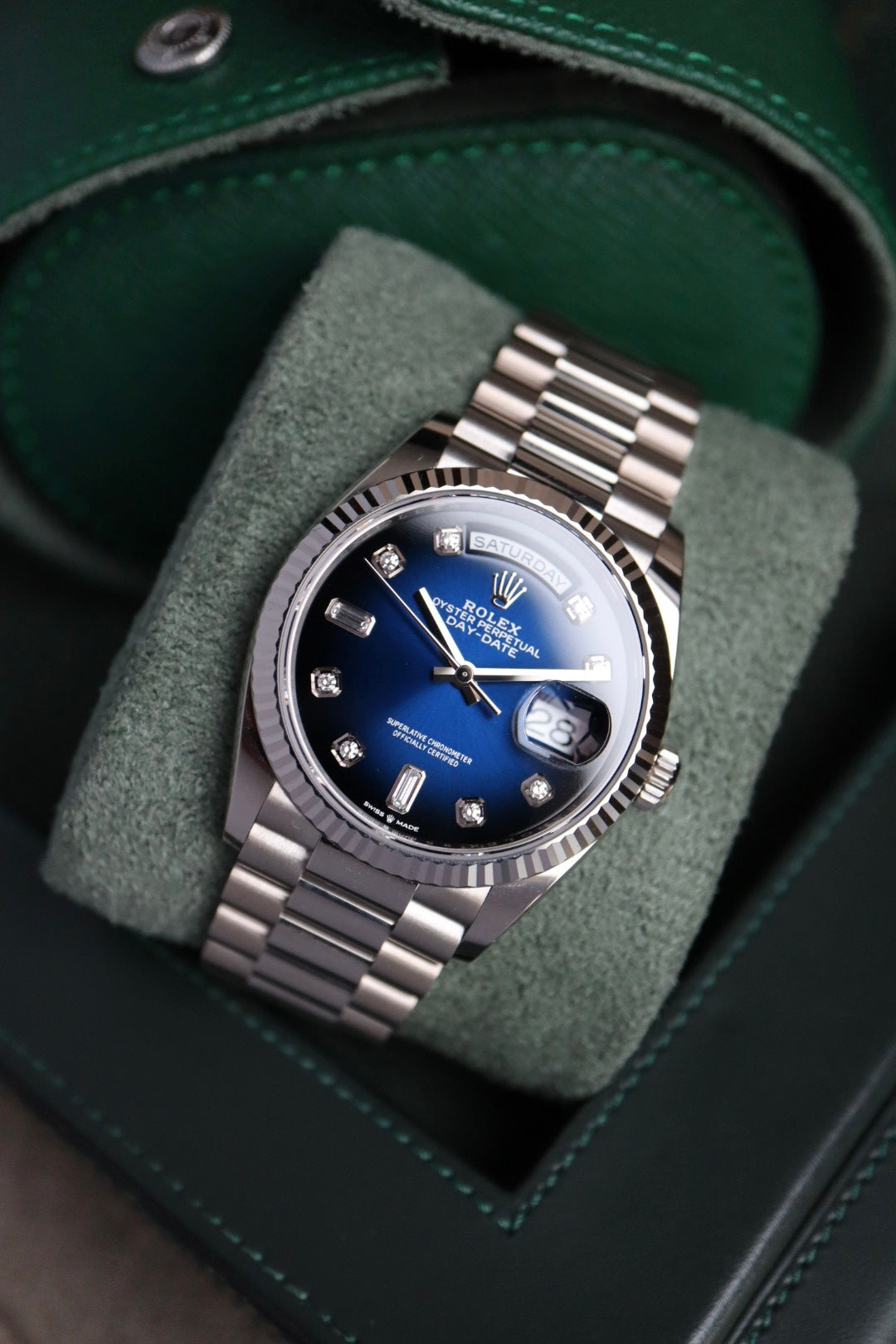 Rolex Day-Date 128239 blue (2022 MINT)