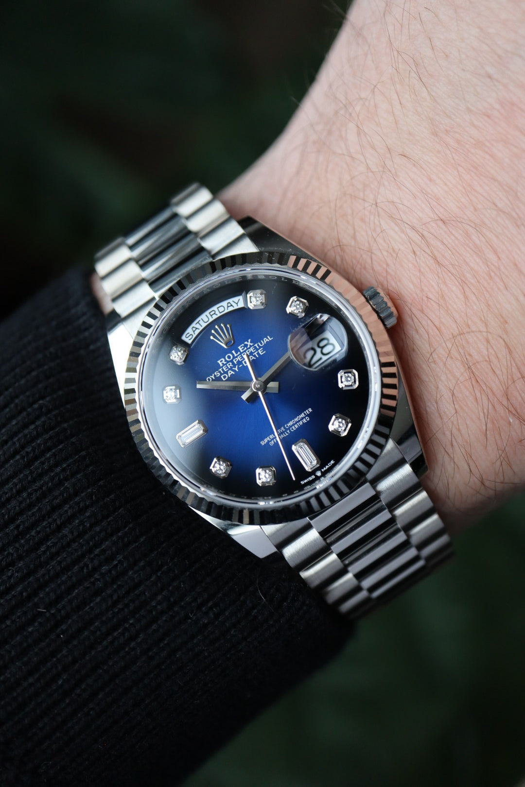 Rolex Day-Date 128239 blue (2022 MINT)