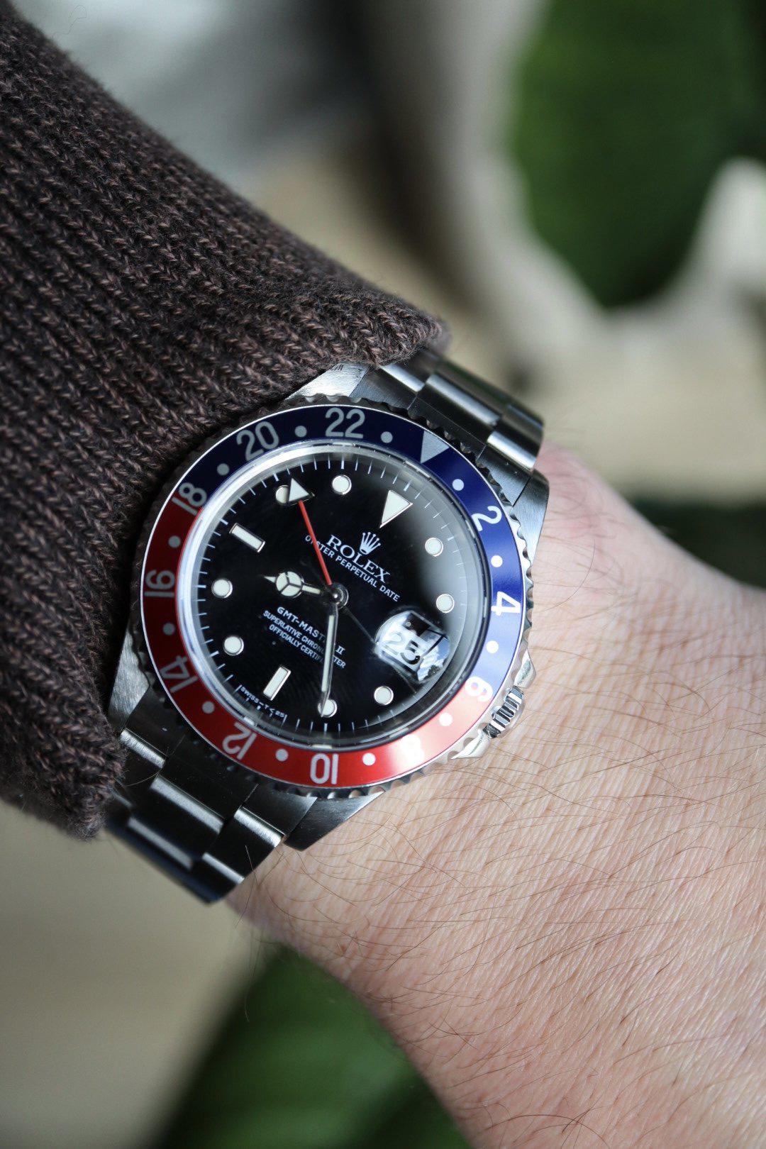 Rolex GMT Master II 16710 "pepsi" — 1997-1998 (full set)