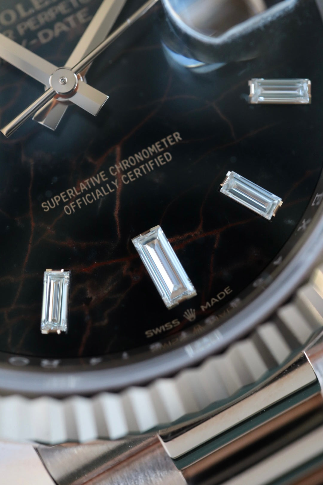 Rolex Day-Date 228235 Eisenkiesel (3/2022) full set
