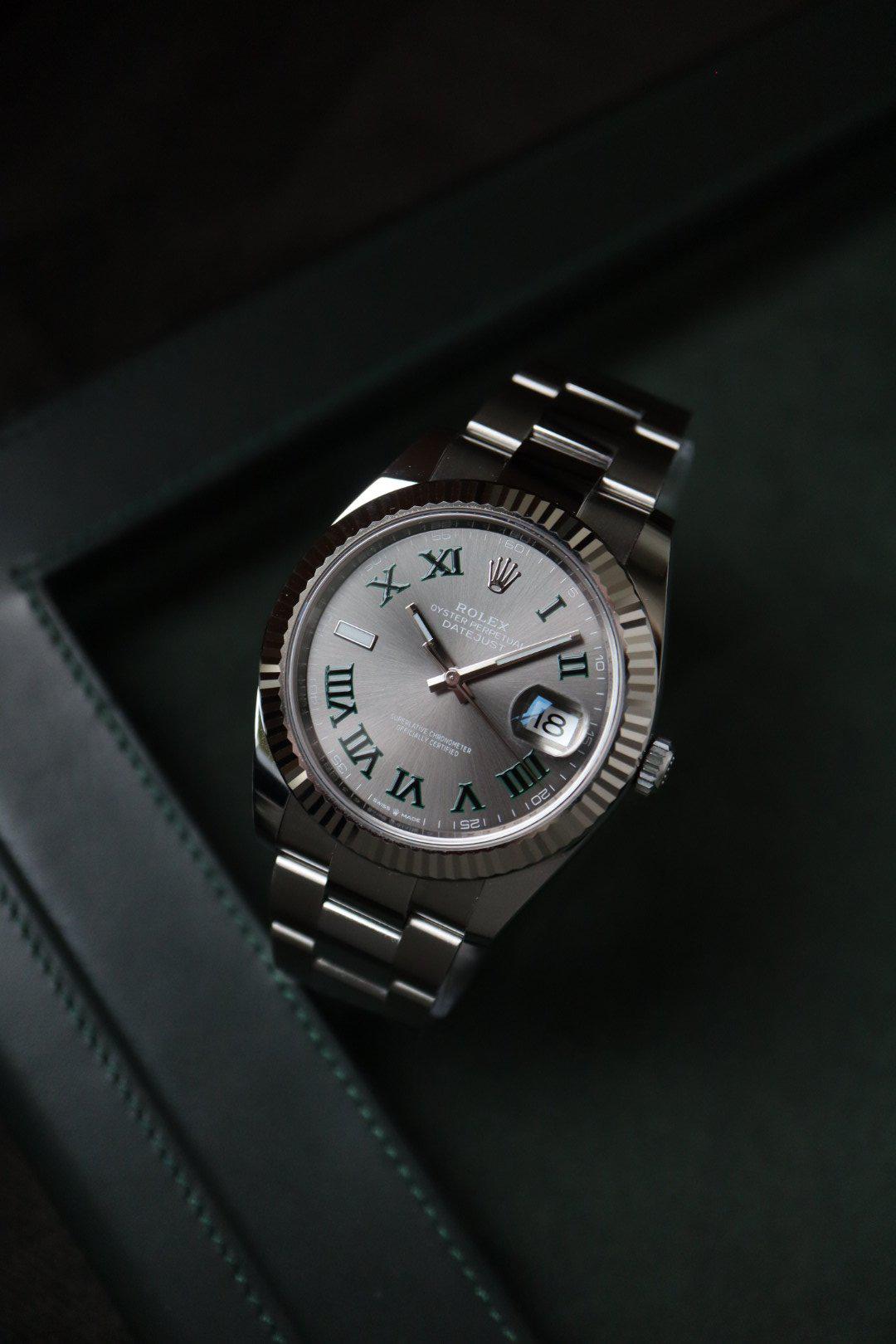 Rolex Datejust 41 - 126334 Wimbledon (12/2020) MINT