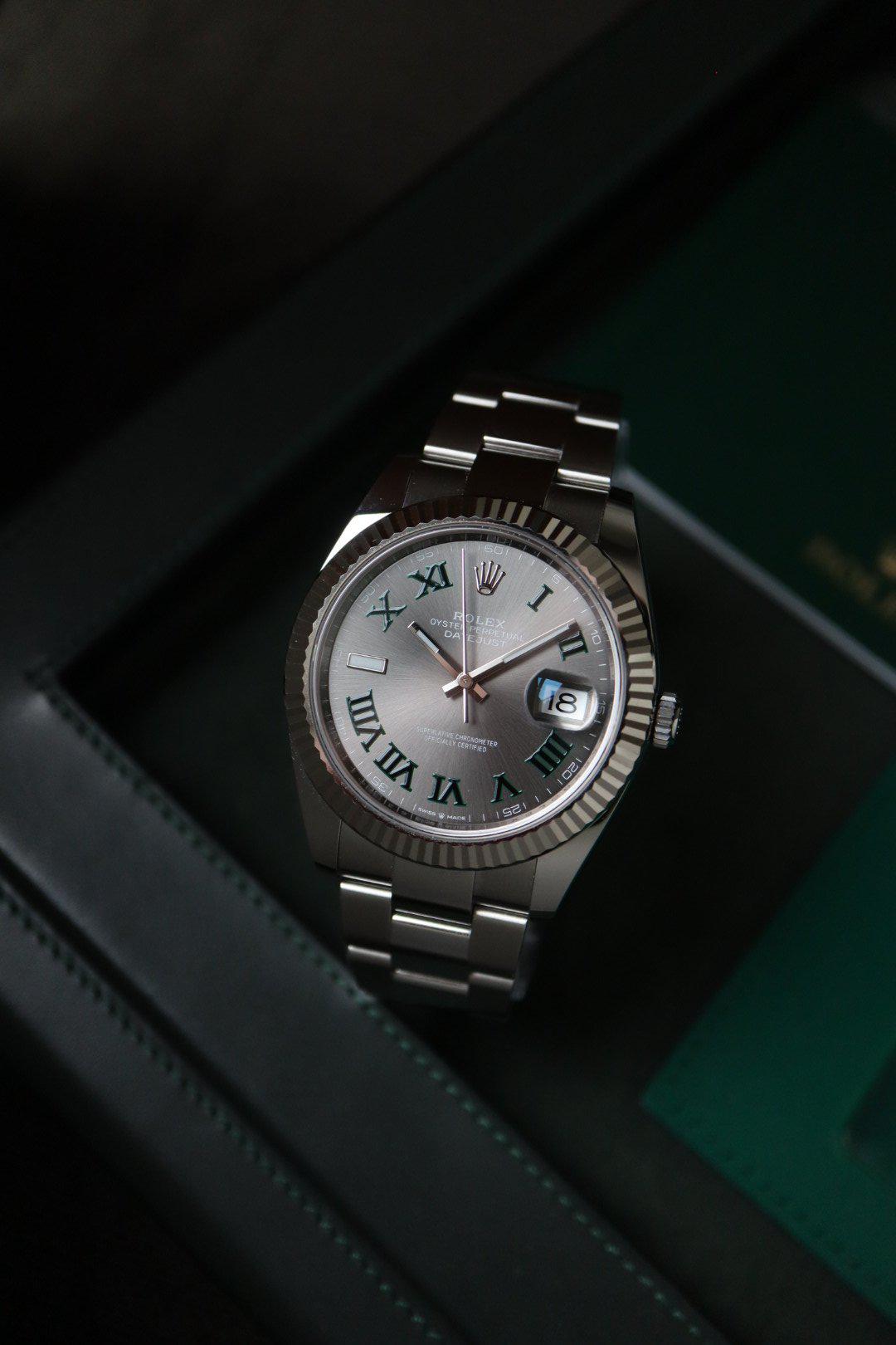 Rolex Datejust 41 - 126334 Wimbledon (12/2020) MINT