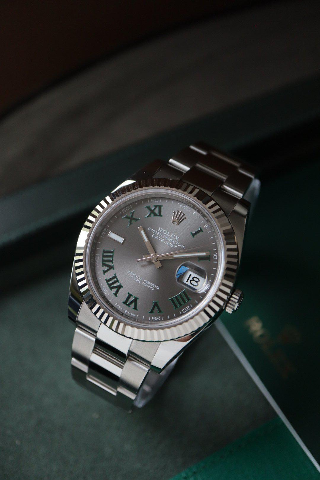 Rolex Datejust 41 - 126334 Wimbledon (12/2020) MINT