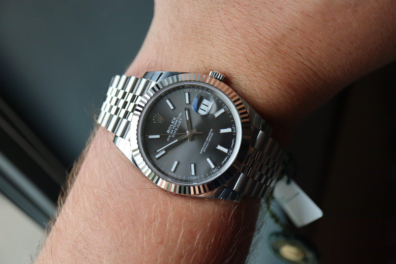 Rolex Datejust 41mm 126334 Rhodium (2018) FULLY STICKERED
