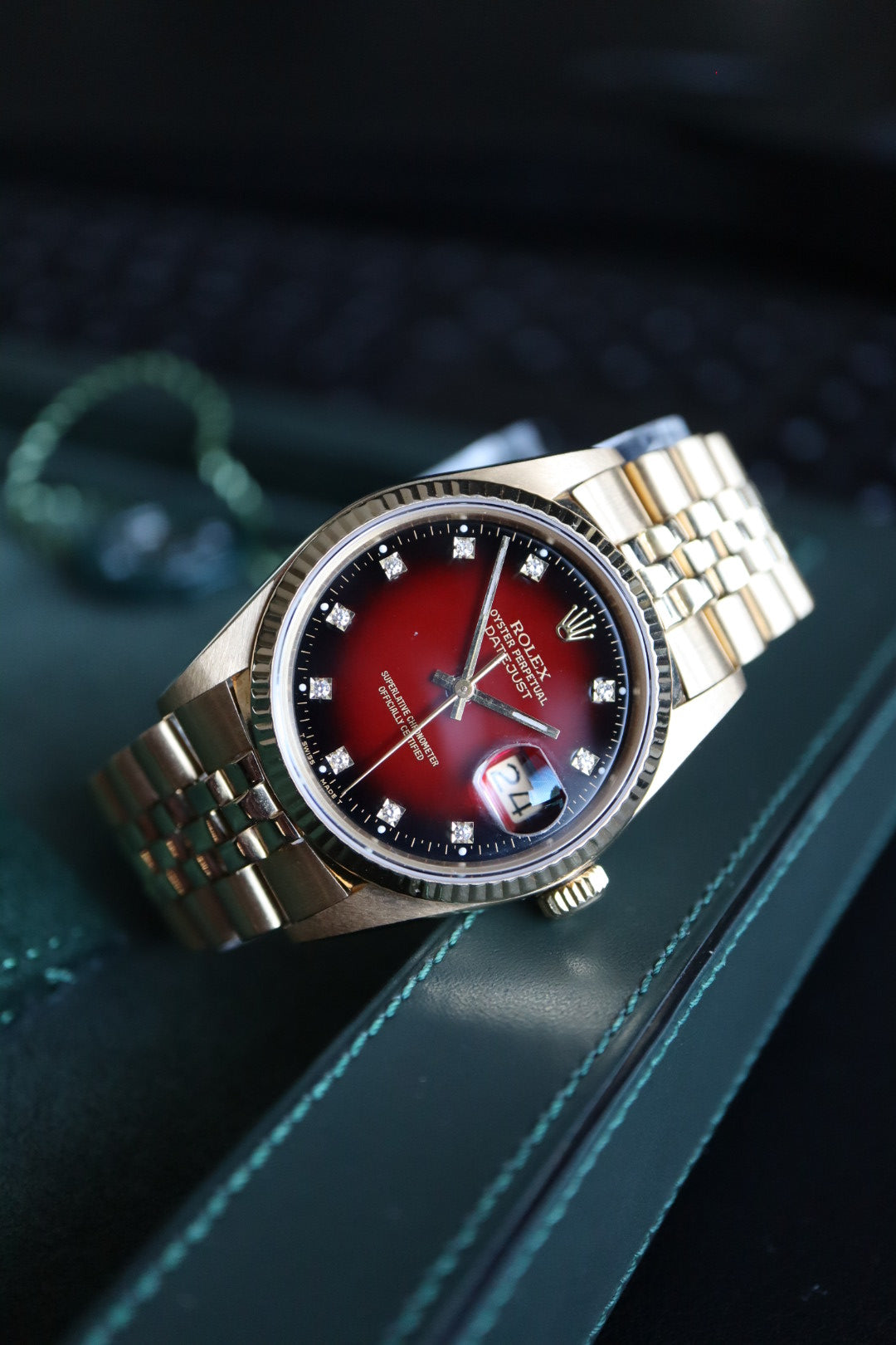 Rolex Datejust 16018 red vignette (1984)