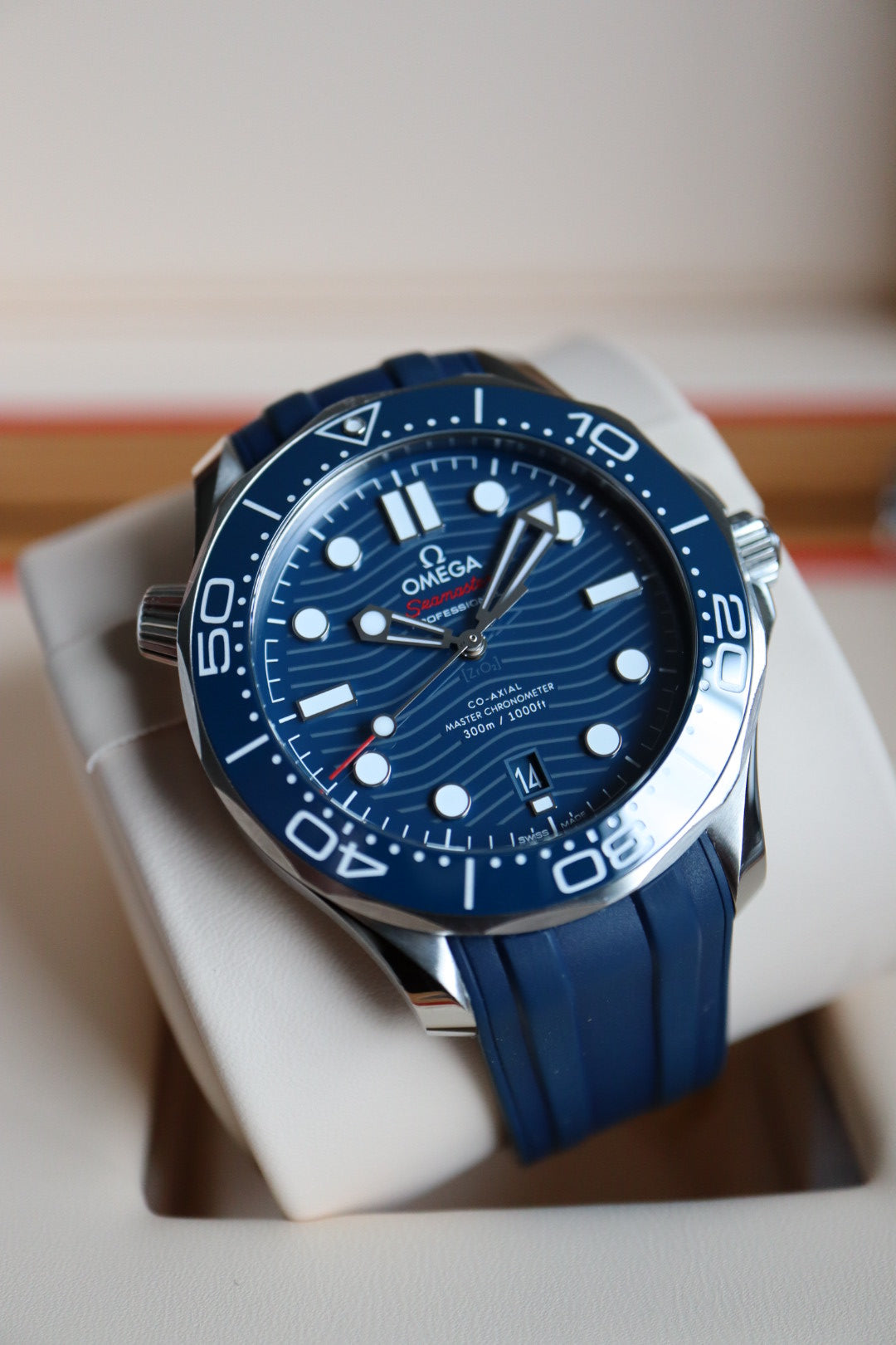 Omega Seamaster 300 co-axial 42mm blue