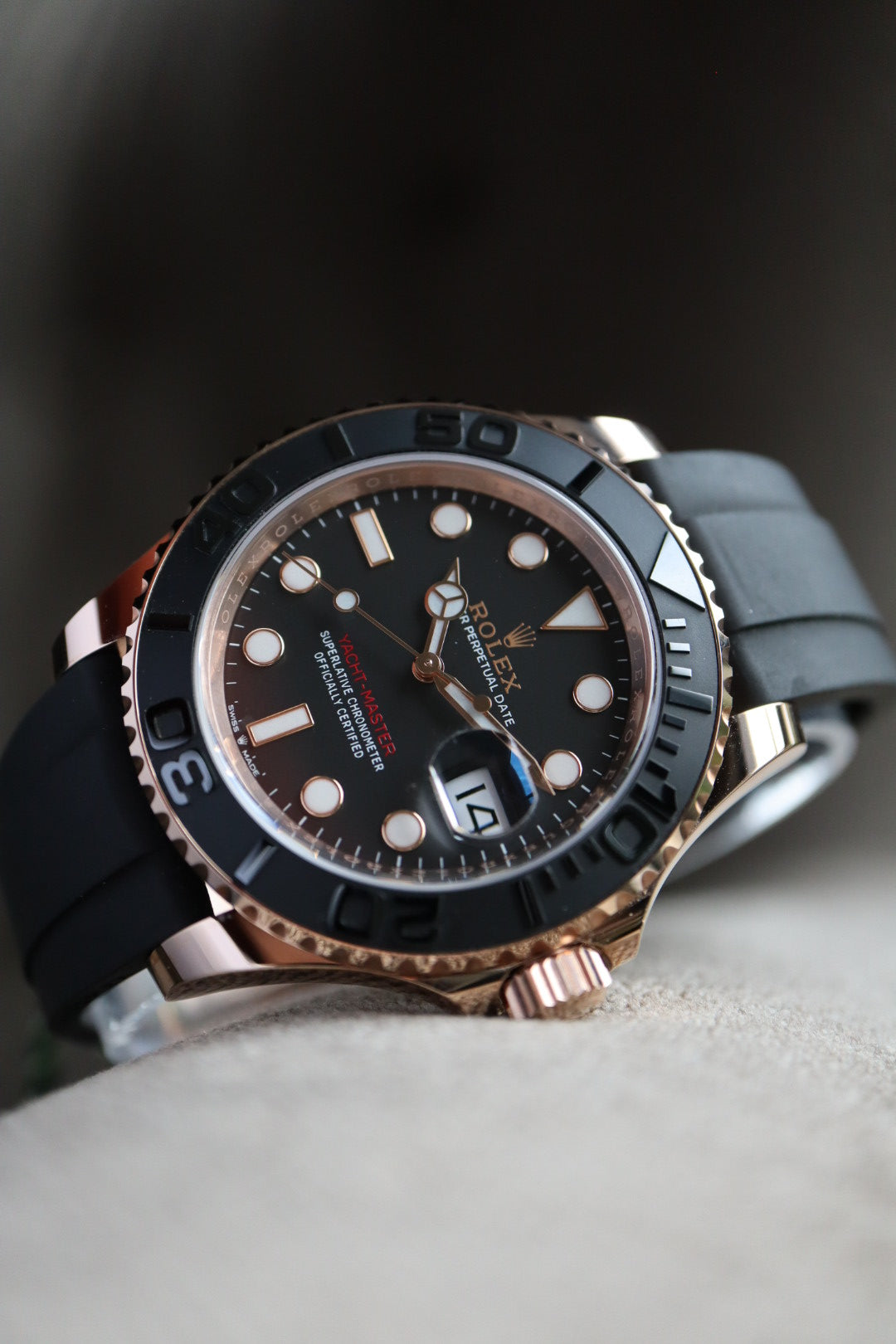 Rolex Yachtmaster 40 126655 rose gold (2021 unworn)