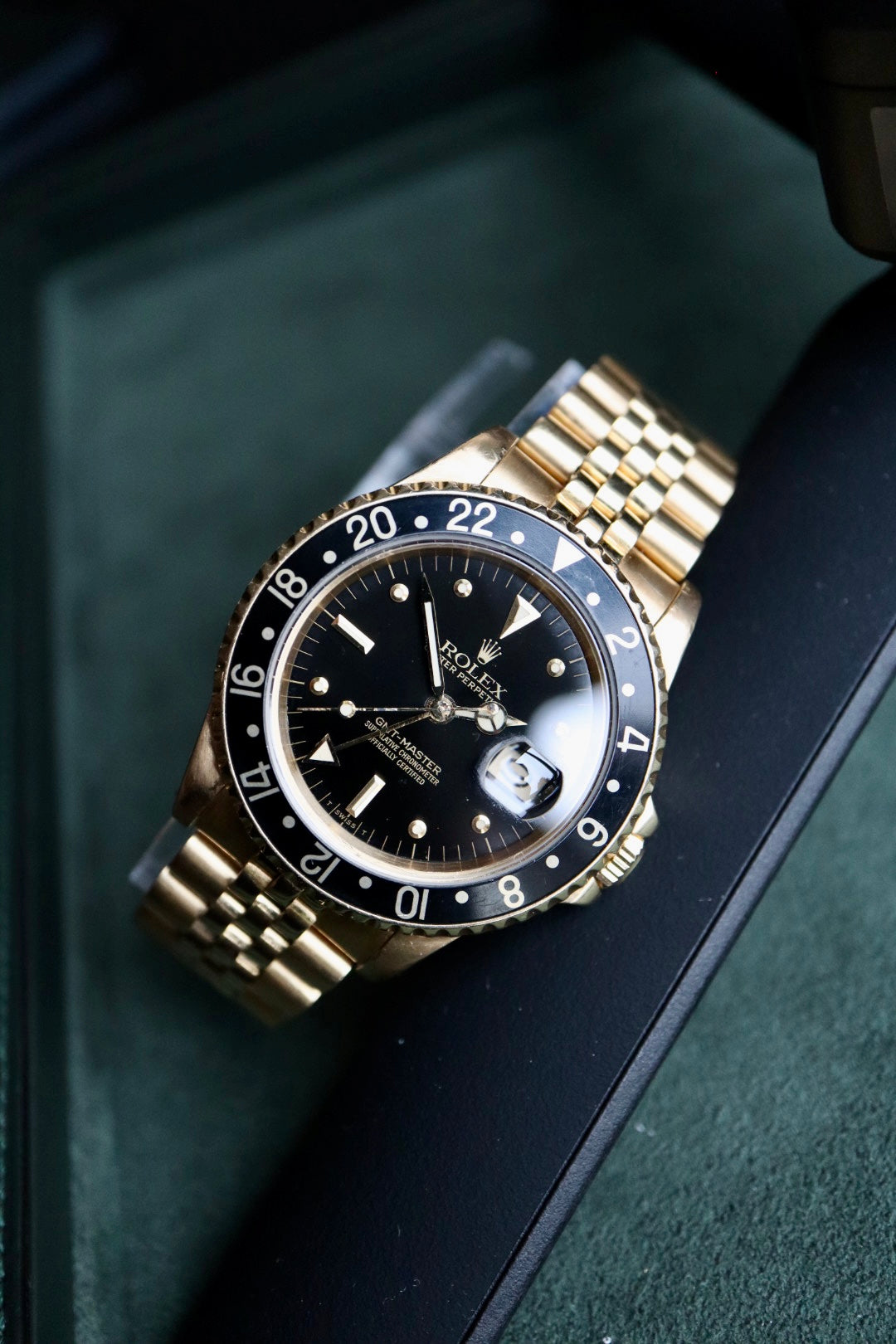 Rolex GMT Master 16758 "nipple dial" 1983