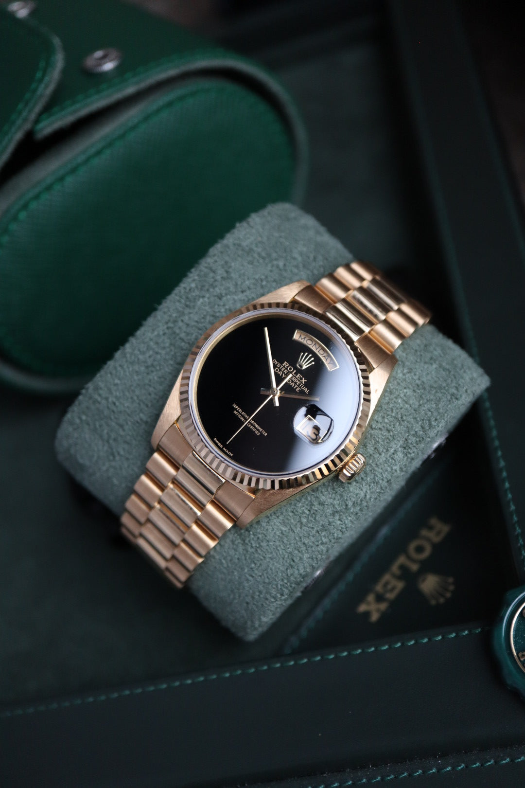Rolex Day-Date 18038 Onyx (1987)