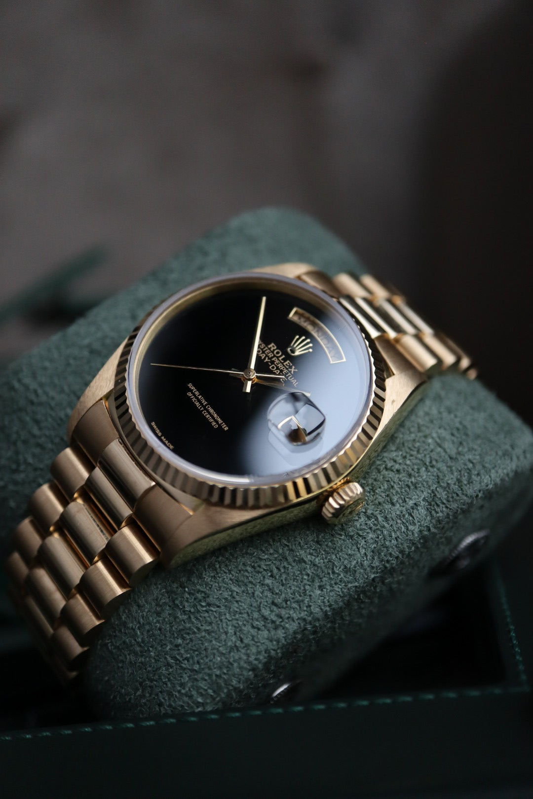 Rolex Day-Date 18038 Onyx (1987)