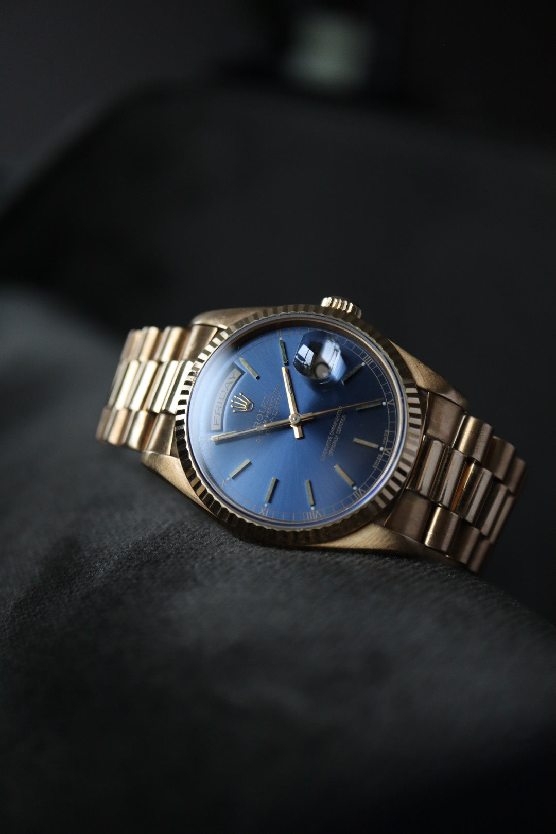 Rolex Day-Date 18238 blue (1990)