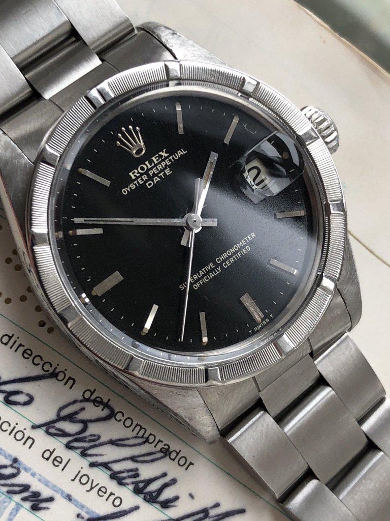 Rolex Date 1501 with papers