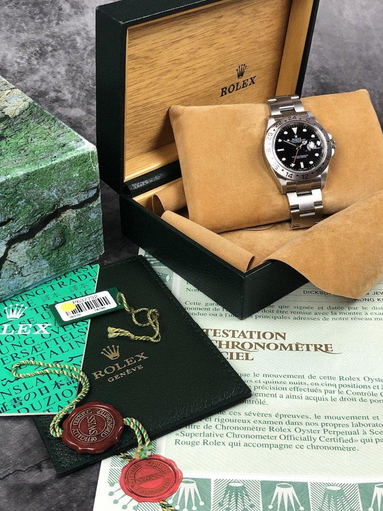 Rolex Explorer II (16570) full set