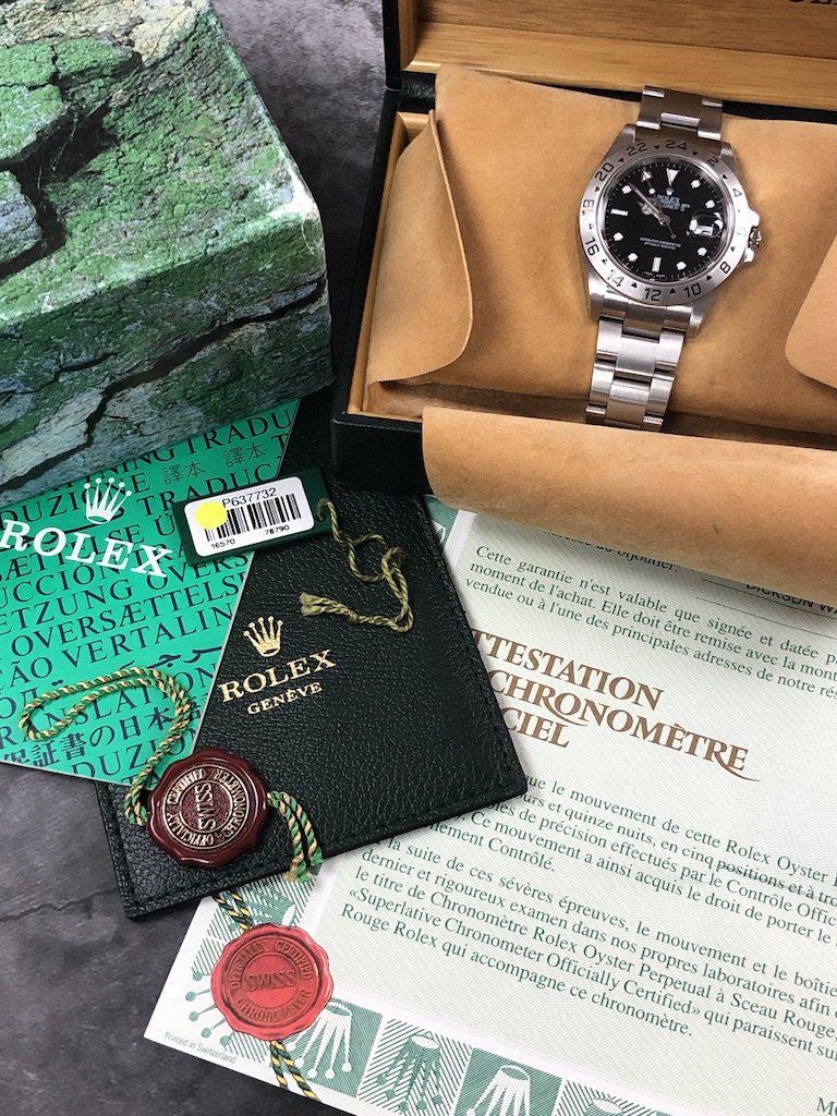 Rolex Explorer II (16570) full set