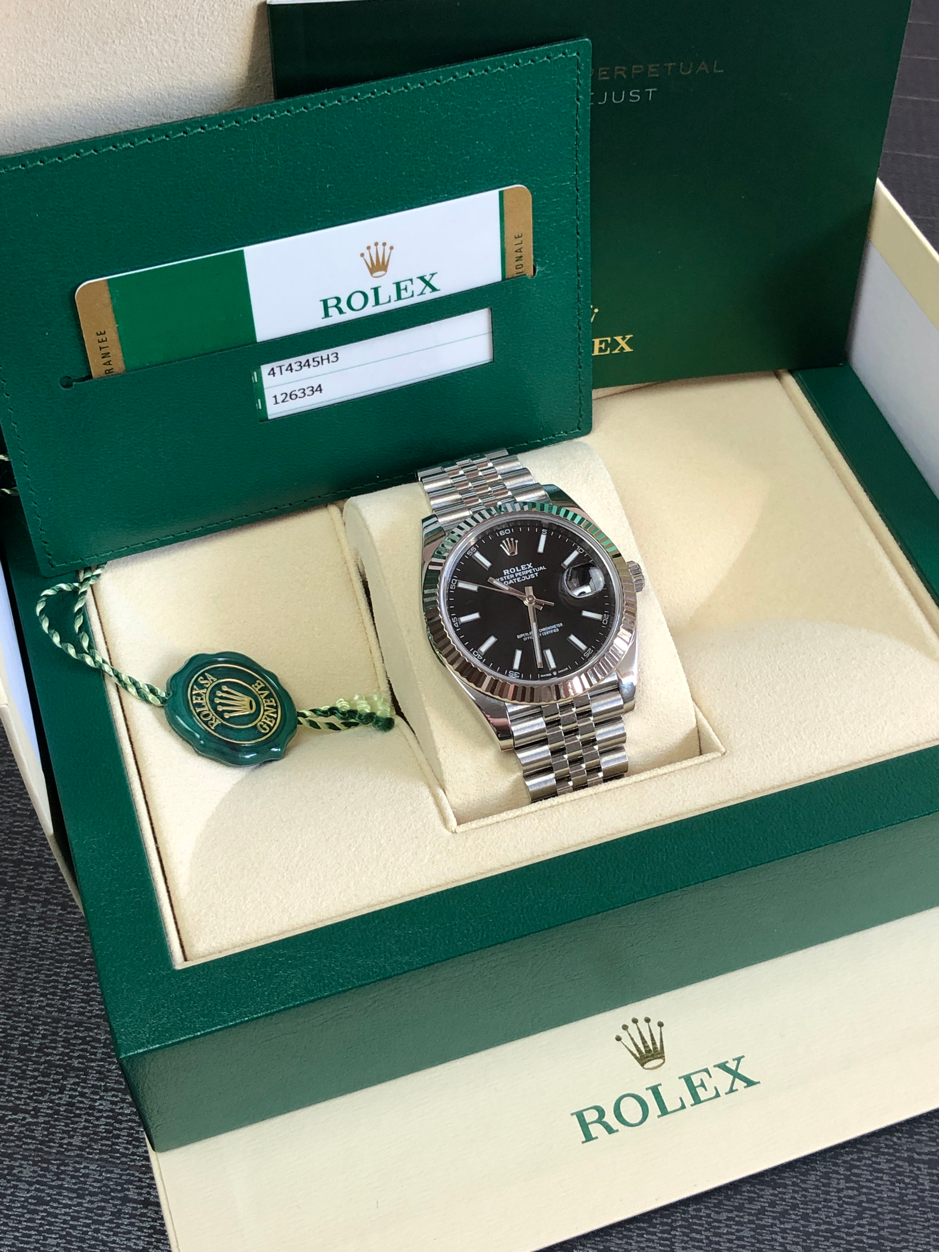 Rolex Datejust 41mm 126334 (2019)