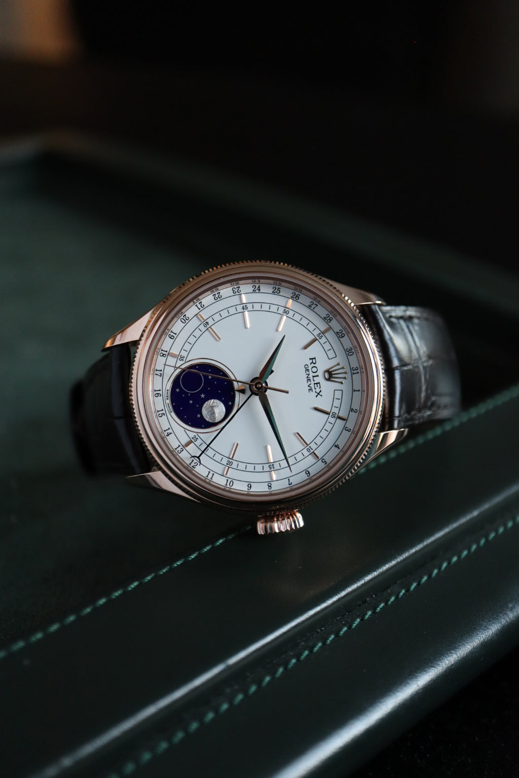 Rolex Cellini Moonphase 50535 full set Watchatic Company