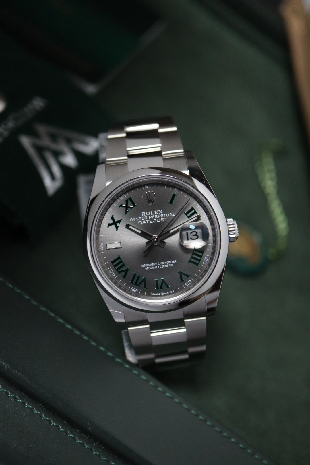 Rolex Datejust 126200 Full set Wimbledon (2021)