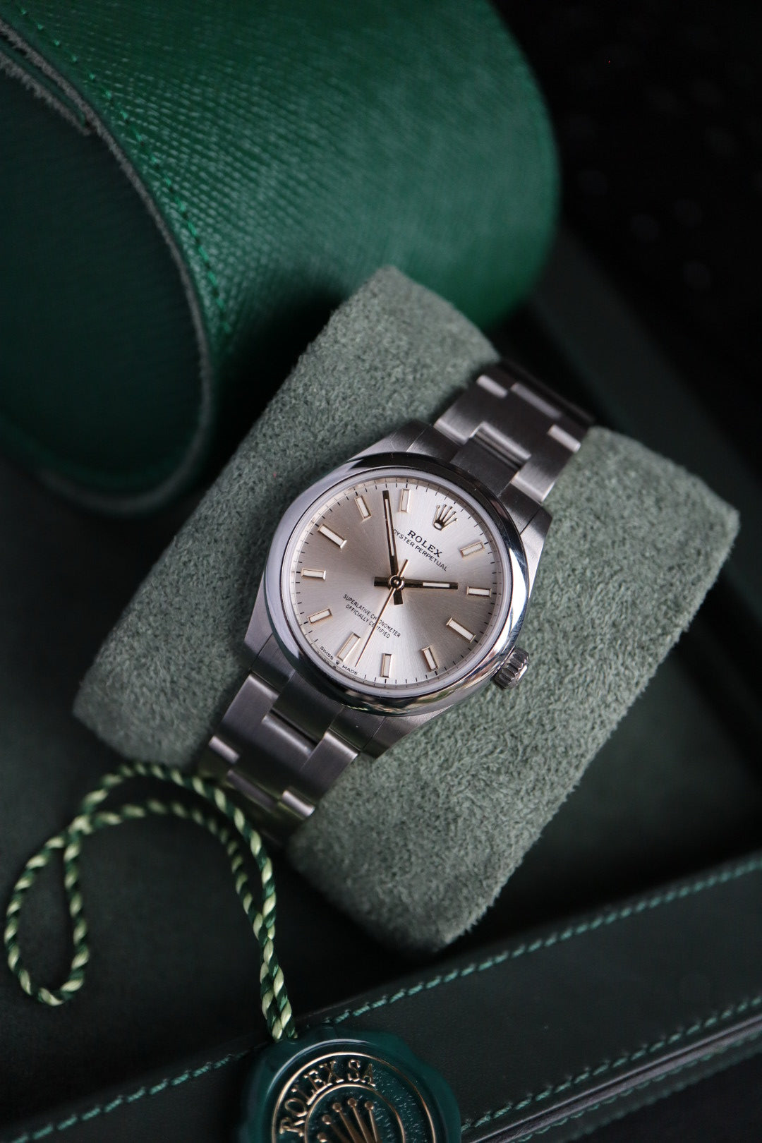 Rolex Oyster Perpetual 31 silver NEW 277200