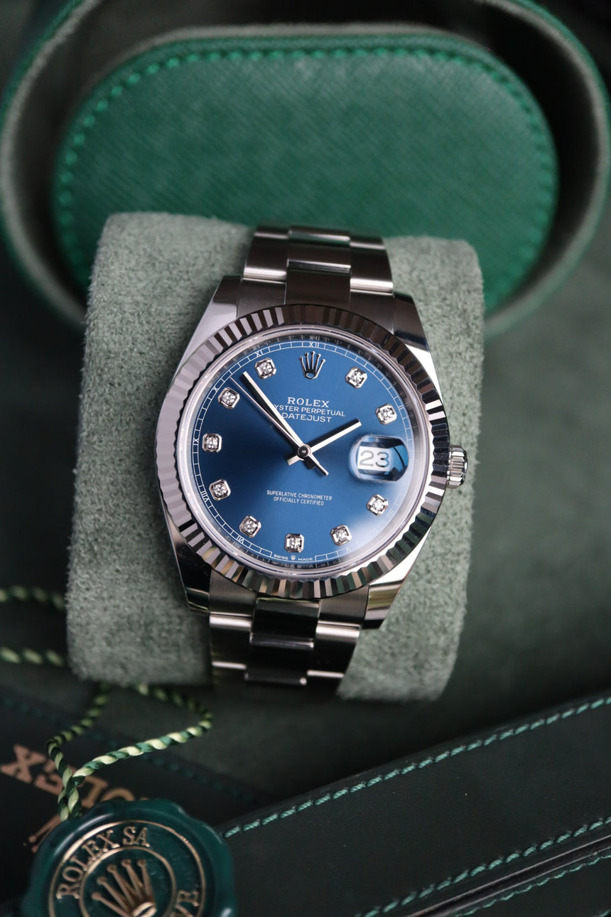 Rolex Datejust 41mm 126334 blue diam. (NEW/2021)