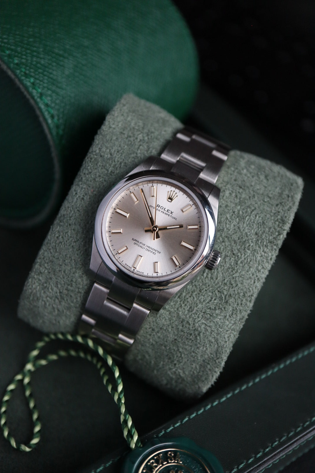 Rolex Oyster Perpetual 31 silver NEW 277200