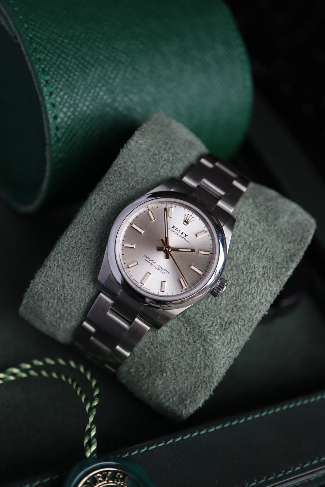 Rolex Oyster Perpetual 31 silver NEW 277200