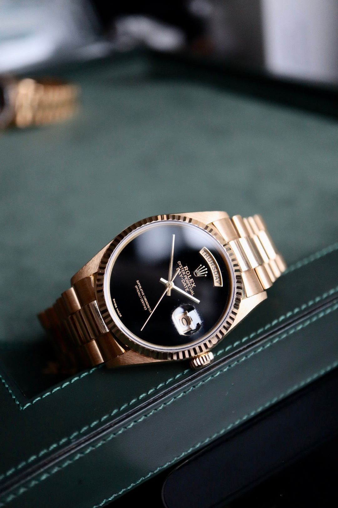 Rolex Day-Date 18038 Onyx (1987)