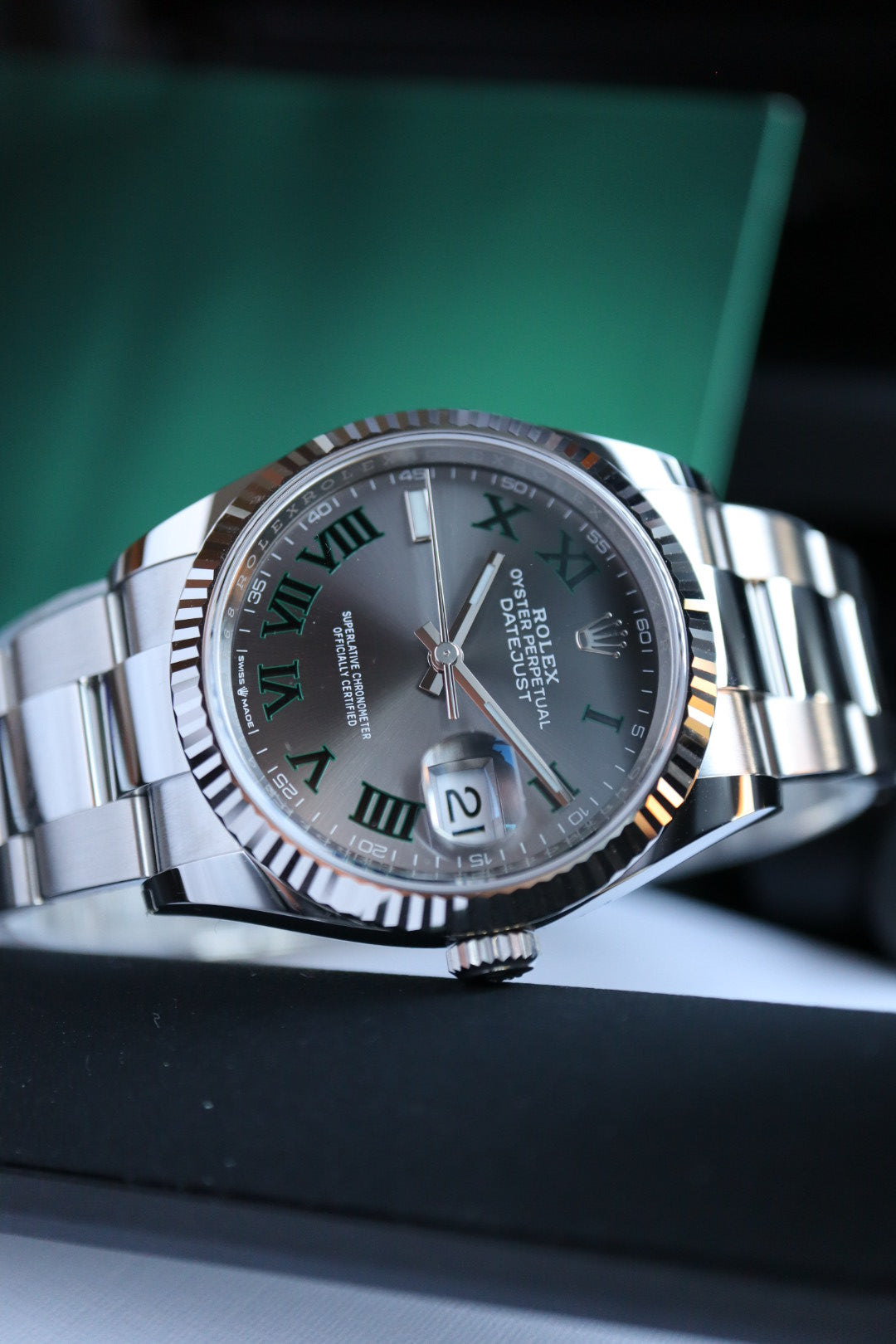 Rolex Datejust 126234 Full set Wimbledon (NEW)