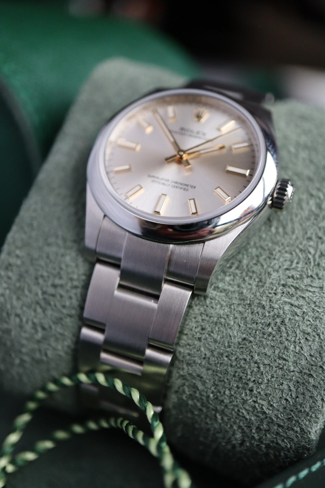 Rolex Oyster Perpetual 31 silver NEW 277200