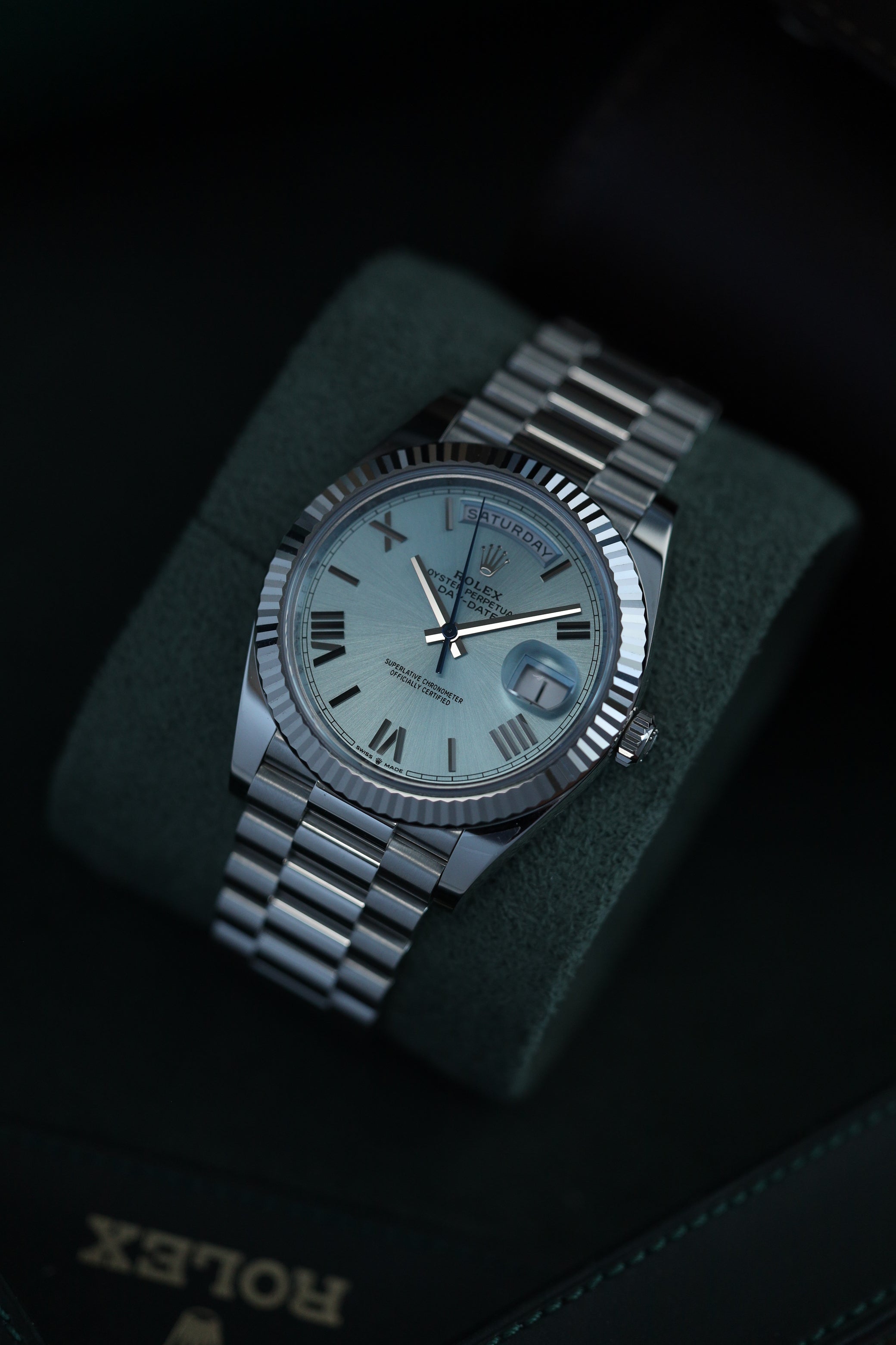Rolex Day-Date 40 Platinum Dial - 228236 (2025)