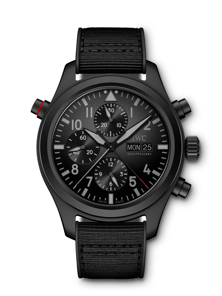 IWC PILOT’S WATCH DOUBLE CHRONOGRAPH TOP GUN CERATANIUM® (IW371815)