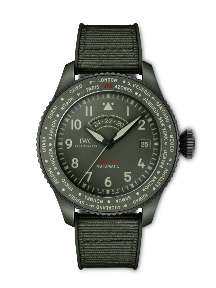 IWC PILOT’S WATCH TIMEZONER TOP GUN WOODLAND (IW395601)