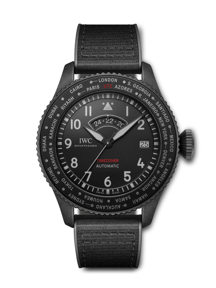 IWC PILOT'S WATCH TIMEZONER TOP GUN CERATANIUM® (IW395505)