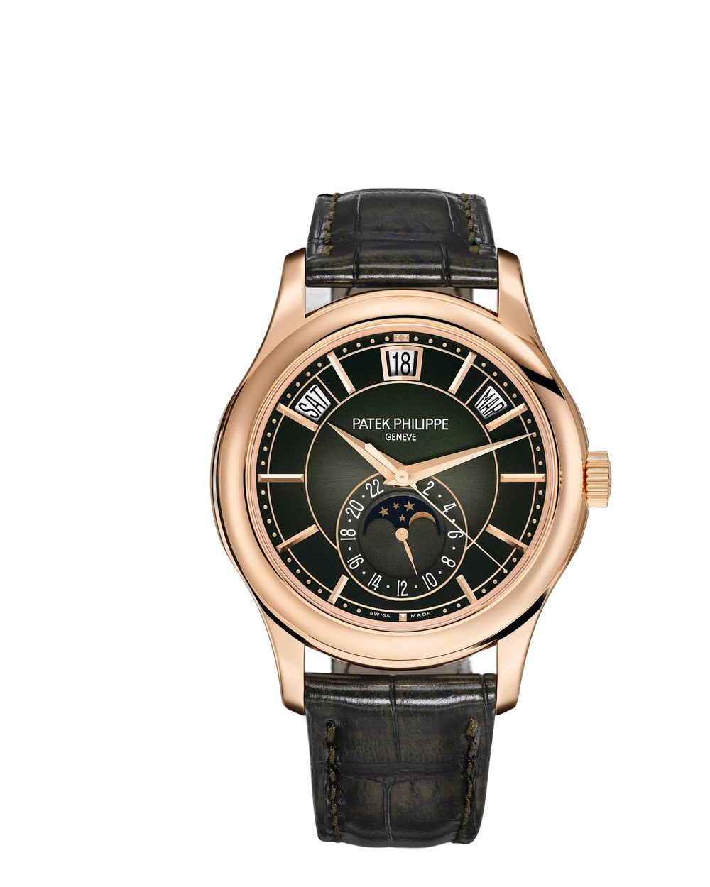 Patek Philippe 5205R rose gold (Mint, 2021)