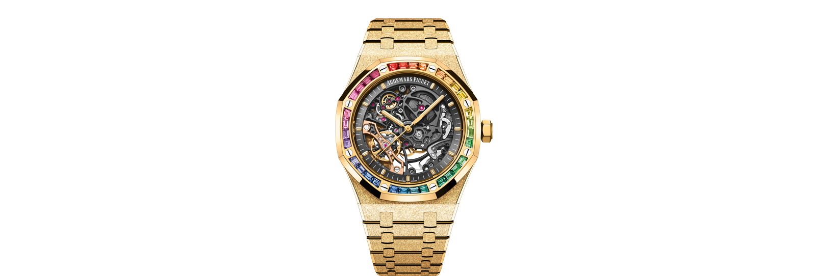 Frosted Gold Double Balance Wheel Openworked, referentie 15412BA.YG.1224BA.01-B